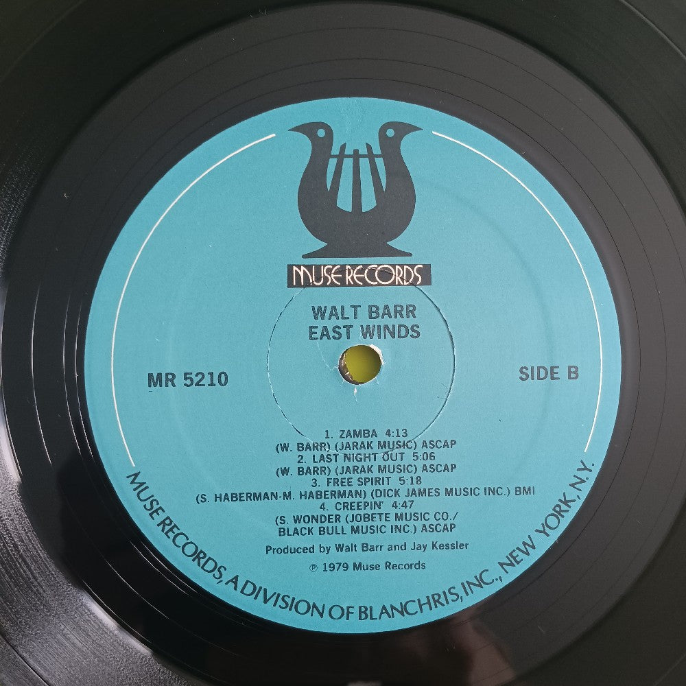 Walt Barr - East Winds  - 1979 - MR 5210 - Used - VG++ - Vinyl