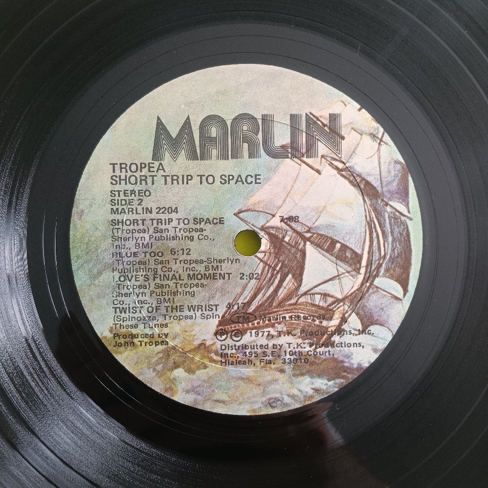 Tropea  - Short Trip To Space - 1977 - MARLIN 2204 - Used - VG++ - Vinyl