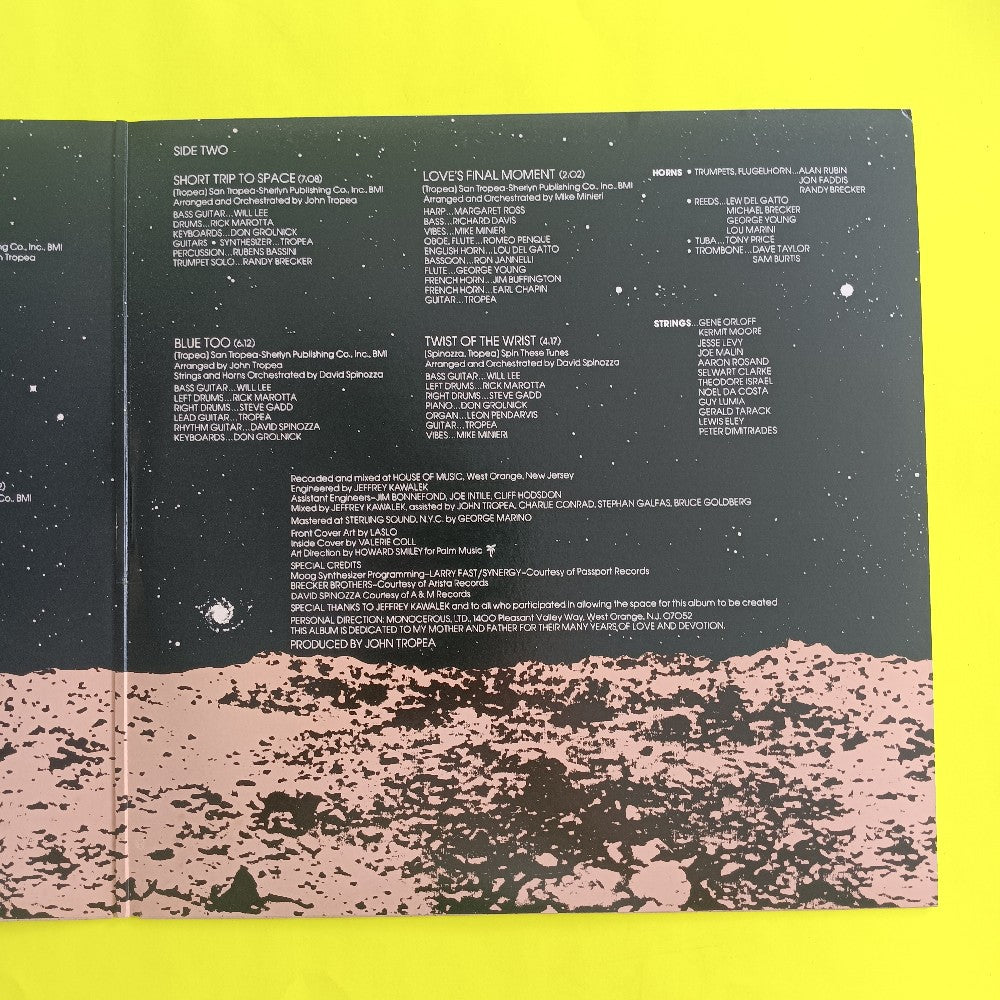 Tropea  - Short Trip To Space - 1977 - MARLIN 2204 - Used - VG++ - Vinyl
