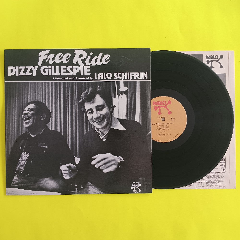 Dizzy Gillespie W. Lalo Schifrin - Free Ride - 1977 - PABLO 2310 794 - Used - VG++ - Vinyl