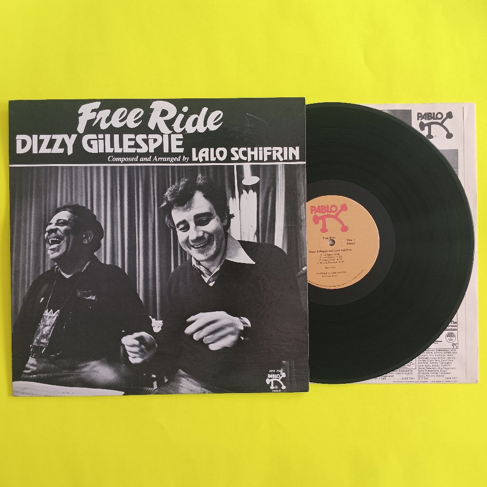 Dizzy Gillespie W. Lalo Schifrin - Free Ride - 1977 - PABLO 2310 794 - Used - VG++ - Vinyl