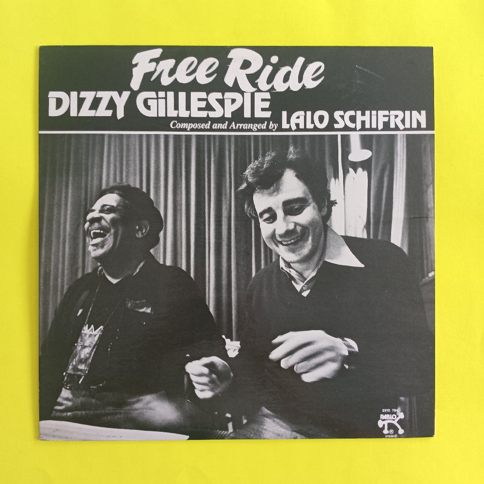 Dizzy Gillespie W. Lalo Schifrin - Free Ride - 1977 - PABLO 2310 794 - Used - VG++ - Vinyl