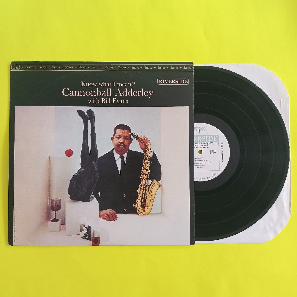 Cannonball Adderley & Bill Evans - Know What I Mean? - 1984 - OJC 105 - Used - EX - Vinyl