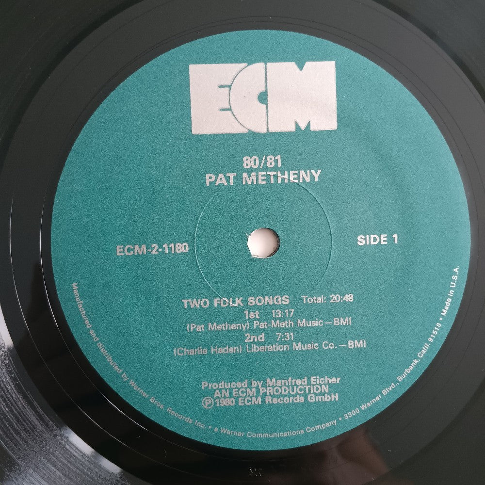 Pat Methany Hayden DeJohnette Redman Brecker - 80/81 - 1980 - ECM-2-1180 - Used - EX - Vinyl