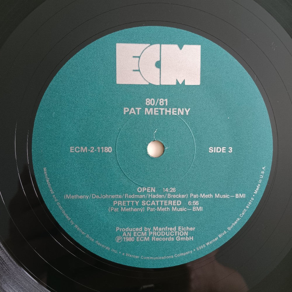 Pat Methany Hayden DeJohnette Redman Brecker - 80/81 - 1980 - ECM-2-1180 - Used - EX - Vinyl