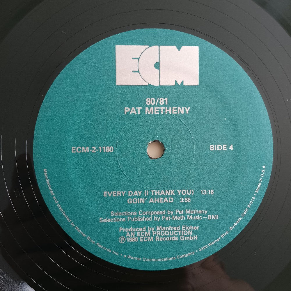 Pat Methany Hayden DeJohnette Redman Brecker - 80/81 - 1980 - ECM-2-1180 - Used - EX - Vinyl