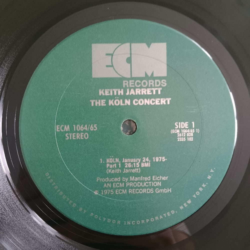 Keith Jarrett - The Koln Concert RL Sterling - 1975 - ECM 1064/65 - Used - VG++ - Vinyl