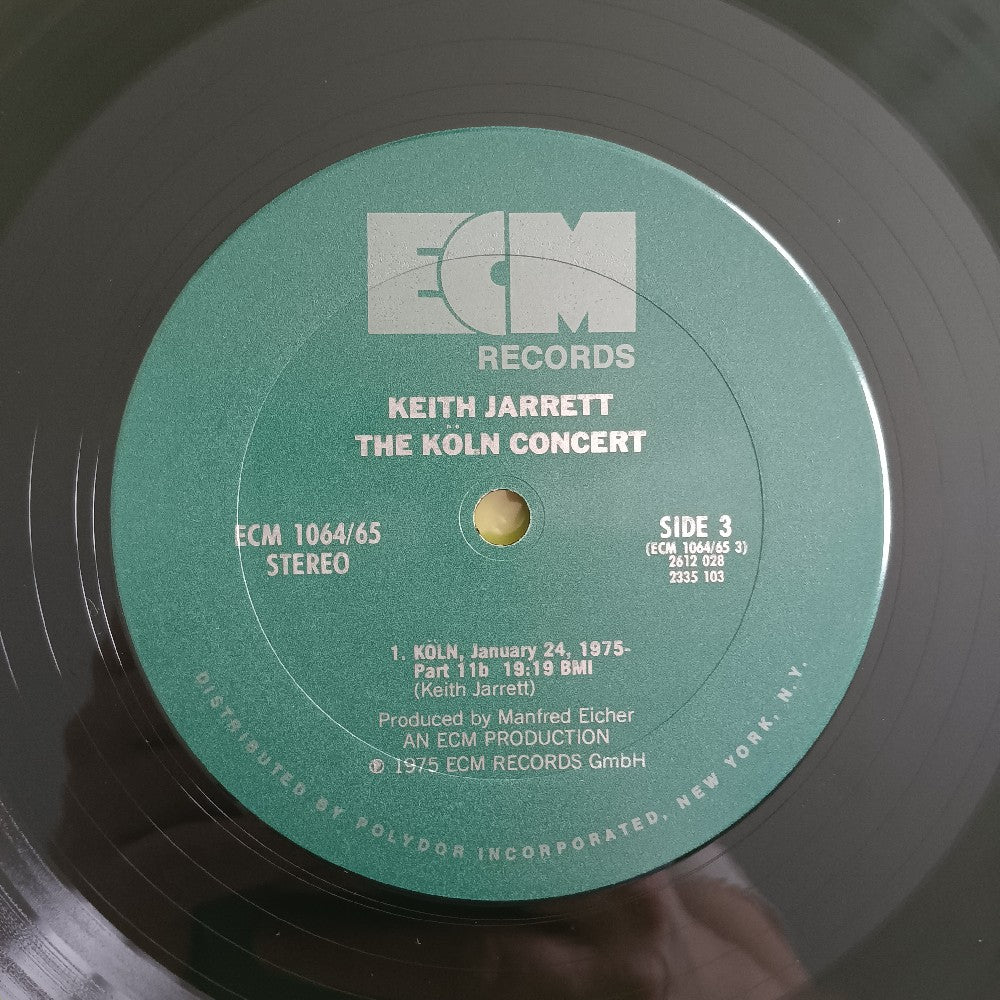 Keith Jarrett - The Koln Concert RL Sterling - 1975 - ECM 1064/65 - Used - VG++ - Vinyl