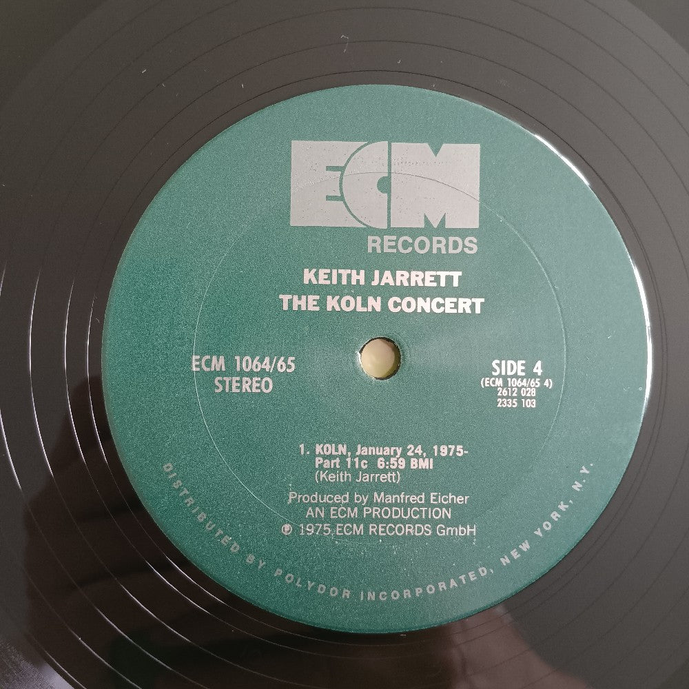 Keith Jarrett - The Koln Concert RL Sterling - 1975 - ECM 1064/65 - Used - VG++ - Vinyl