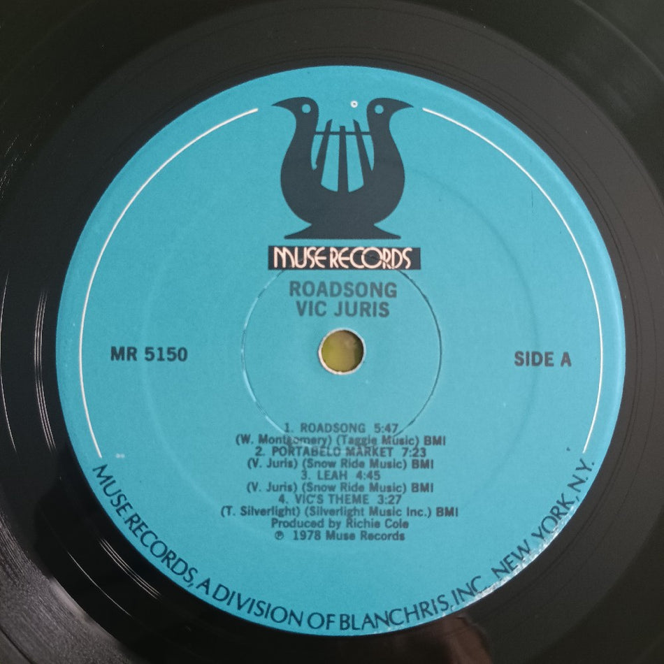Vic Jurvis - Roadsong - 1978 - MR 5150 - Used - EX - Vinyl