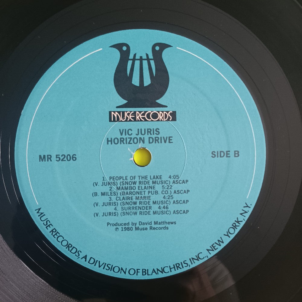 Vic Juris - Horizon Drive - 1980 - MR 5206 - Used - VG++ - Vinyl