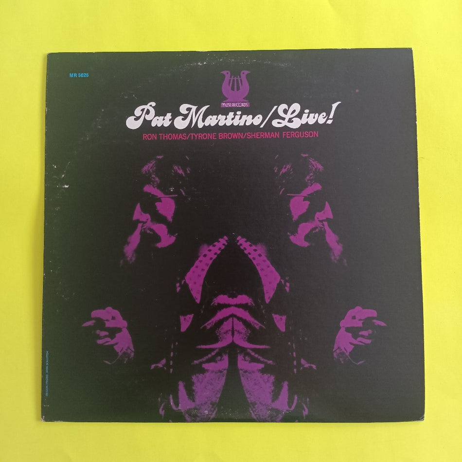 Pat Martino - Live! - 1974 - MR 5026 - Used - EX - Vinyl