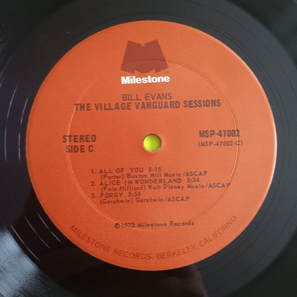Bill Evans - The Village Vanguard Sessions - 1973 - MSP 47002 - Used - VG++ - Vinyl