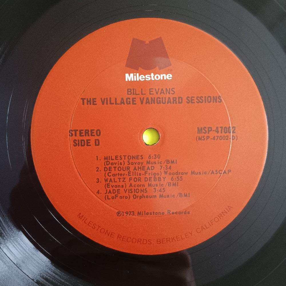 Bill Evans - The Village Vanguard Sessions - 1973 - MSP 47002 - Used - VG++ - Vinyl