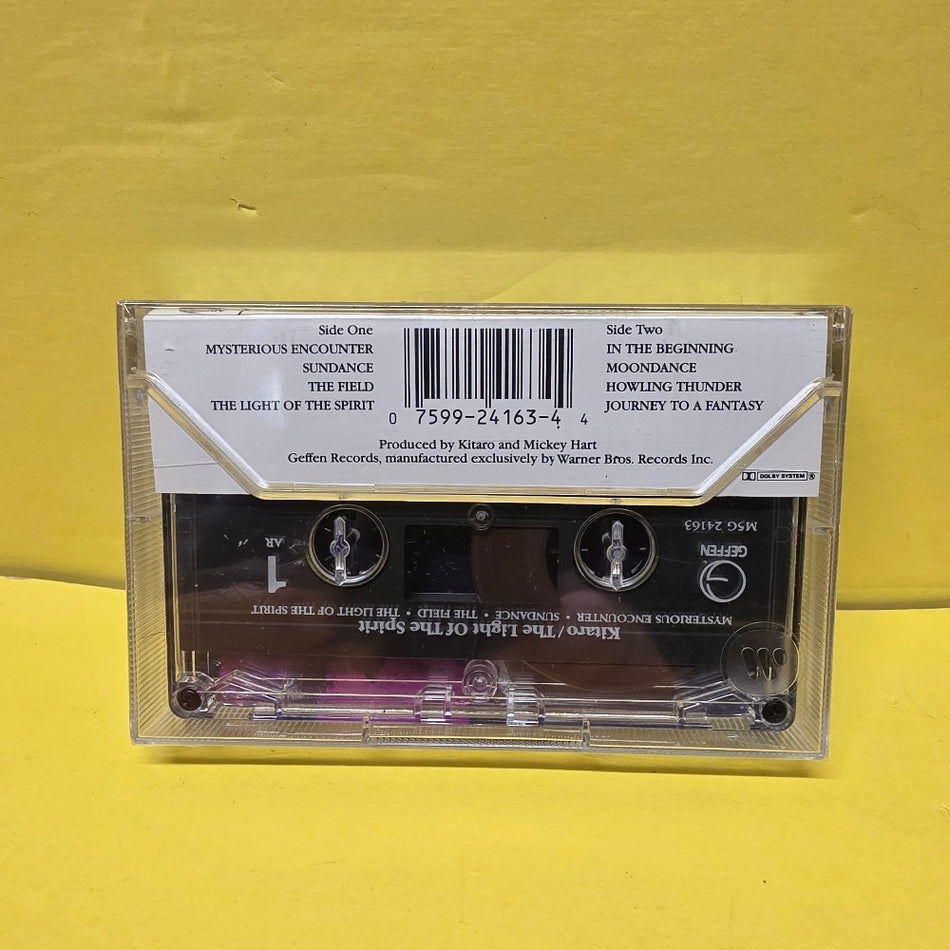 Kitaro - The Light Of The Spirit - 1987 - M5 24163 - New - Sealed - Cassettes