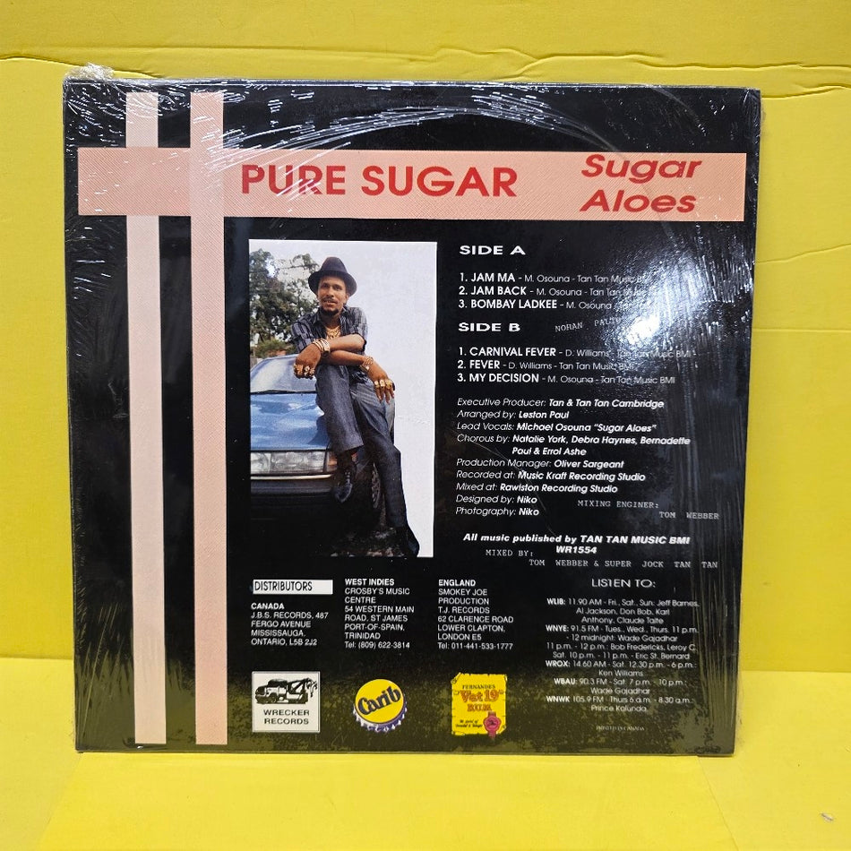 Sugar Aloes - Pure Sugar  - 1991 - WR1554 - New - Sealed - Vinyl