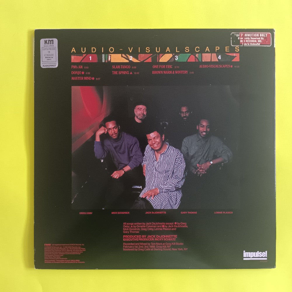 Jack DeJohnette's Special Edition - Audio Visualscapes PROMO - 1988 - MCA2-8029 - Used - EX - Vinyl