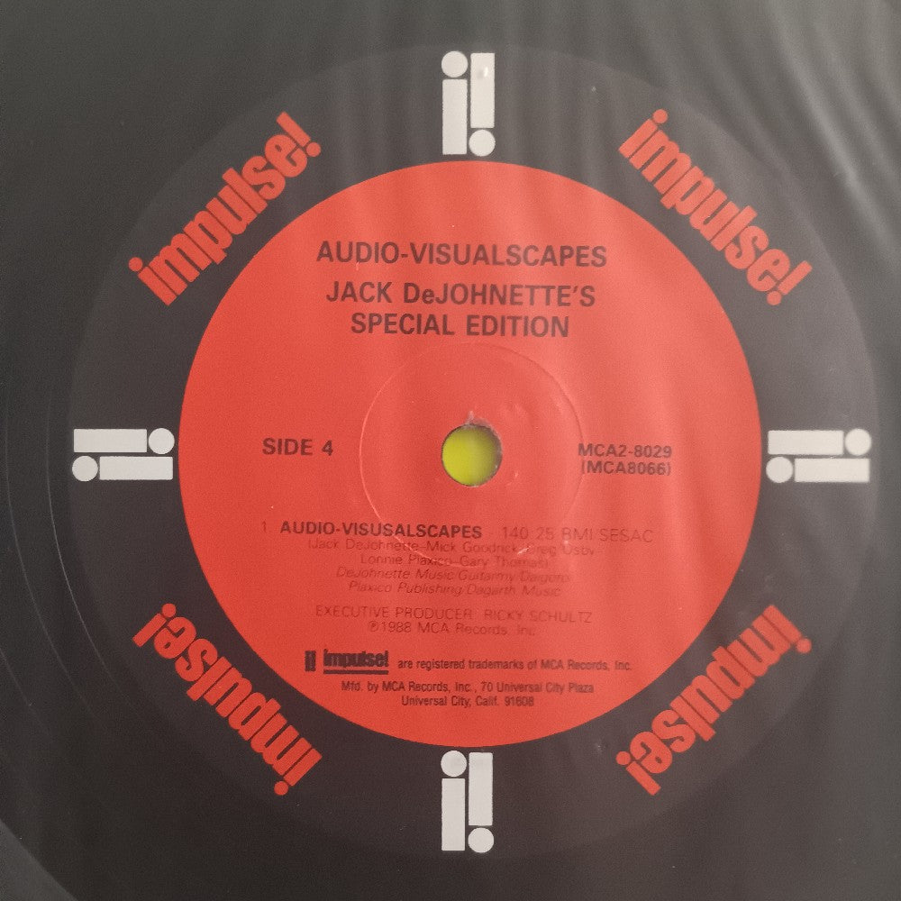 Jack DeJohnette's Special Edition - Audio Visualscapes PROMO - 1988 - MCA2-8029 - Used - EX - Vinyl