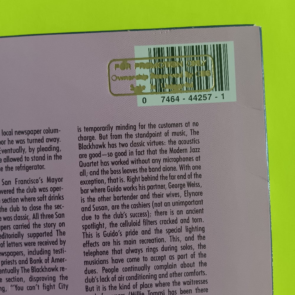 Miles Davis - In Person, Friday Night At The Blackhawk Vol 1 PROMO - 1988 - CJ 44257 - Used - NM - Vinyl