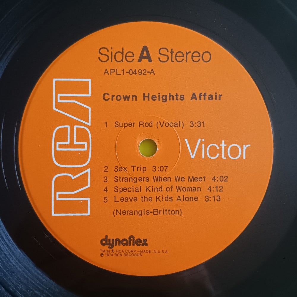 Crown Heights Affair - Crown Heights Affair / Self Titled  - 1974 - APL1-0492 - Used - VG++ - Vinyl