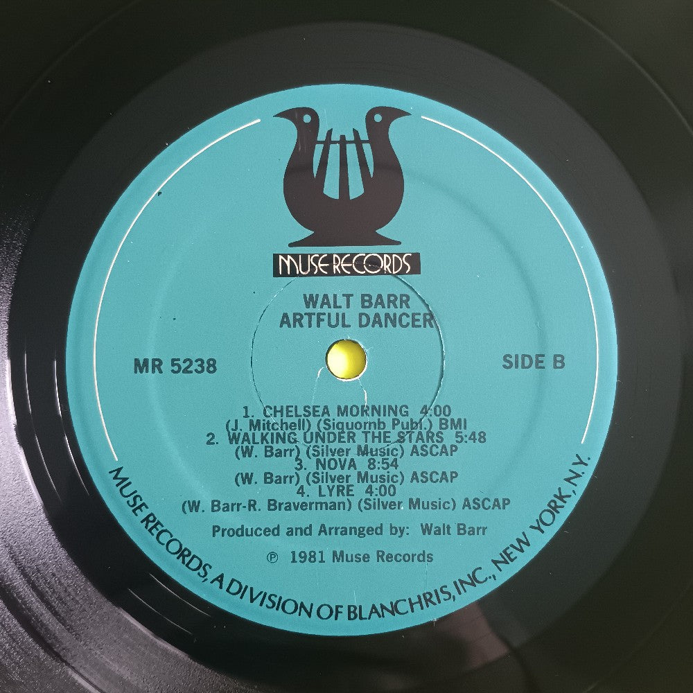 Walt Barr - Artful Dream - 1981 - MR 5238 - Used - EX - Vinyl