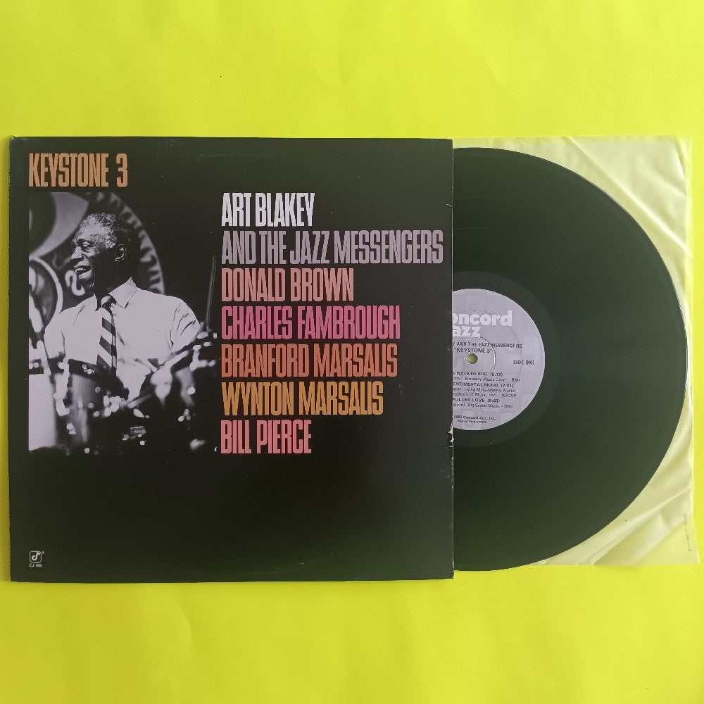 Art Blakey & The Jazz Messengers - Keystone 3 - 1982 - CJ-196 - Used - EX - Vinyl