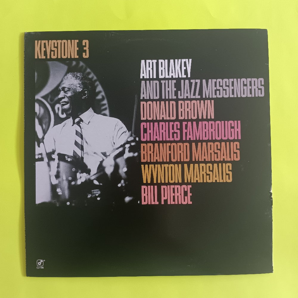 Art Blakey & The Jazz Messengers - Keystone 3 - 1982 - CJ-196 - Used - EX - Vinyl