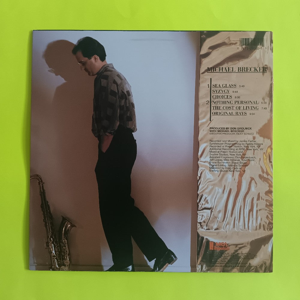 Michael Brecker - Michael Brecker / Self Titled - 1987 - MCA 5980 - Used - VG++ - Vinyl