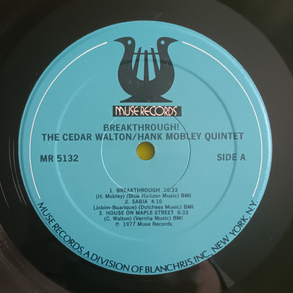 Cedar Walton / Hank Mobley Quintet - Breakthrough - 1977 - MR 5132 - Used - VG++ - Vinyl