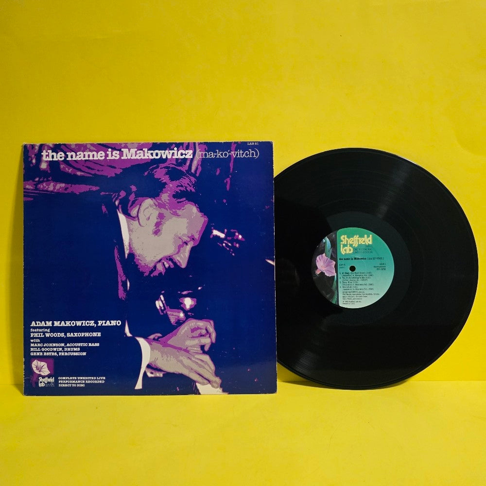 Adam Mokowicz - The Name Is Makowicz RARE - 1983 - Label 21 - Used - VG++ - Vinyl