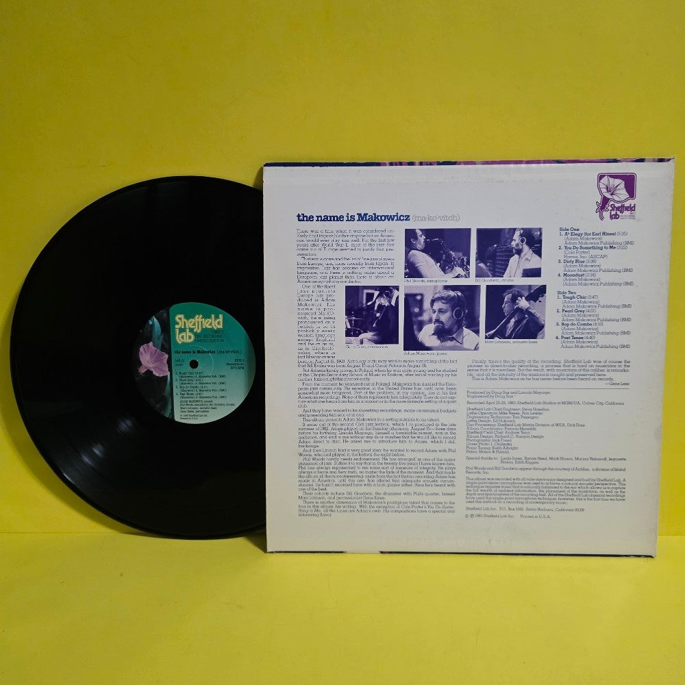 Adam Mokowicz - The Name Is Makowicz RARE - 1983 - Label 21 - Used - VG++ - Vinyl