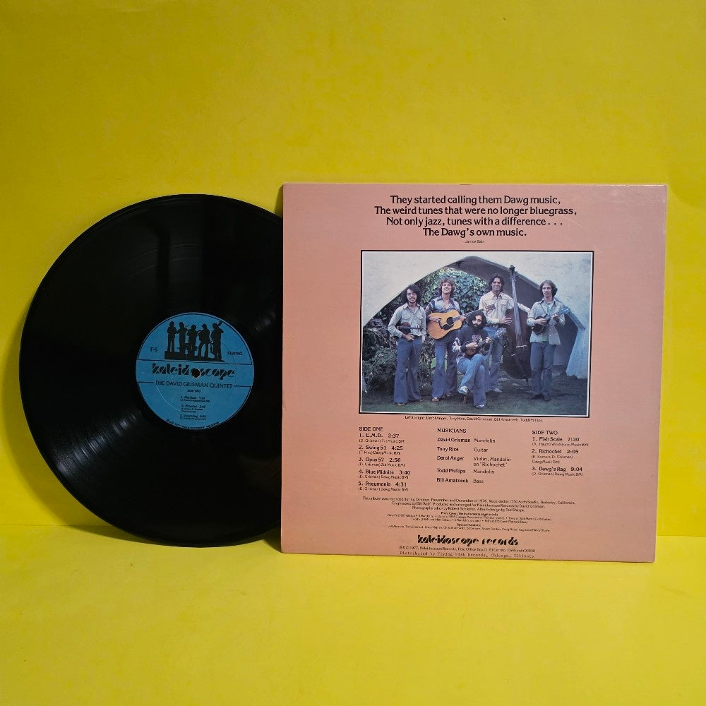 David Grisham Quintet  - The David Grisham Quintet  - 1977 - F-5 - Used - VG++ - Vinyl