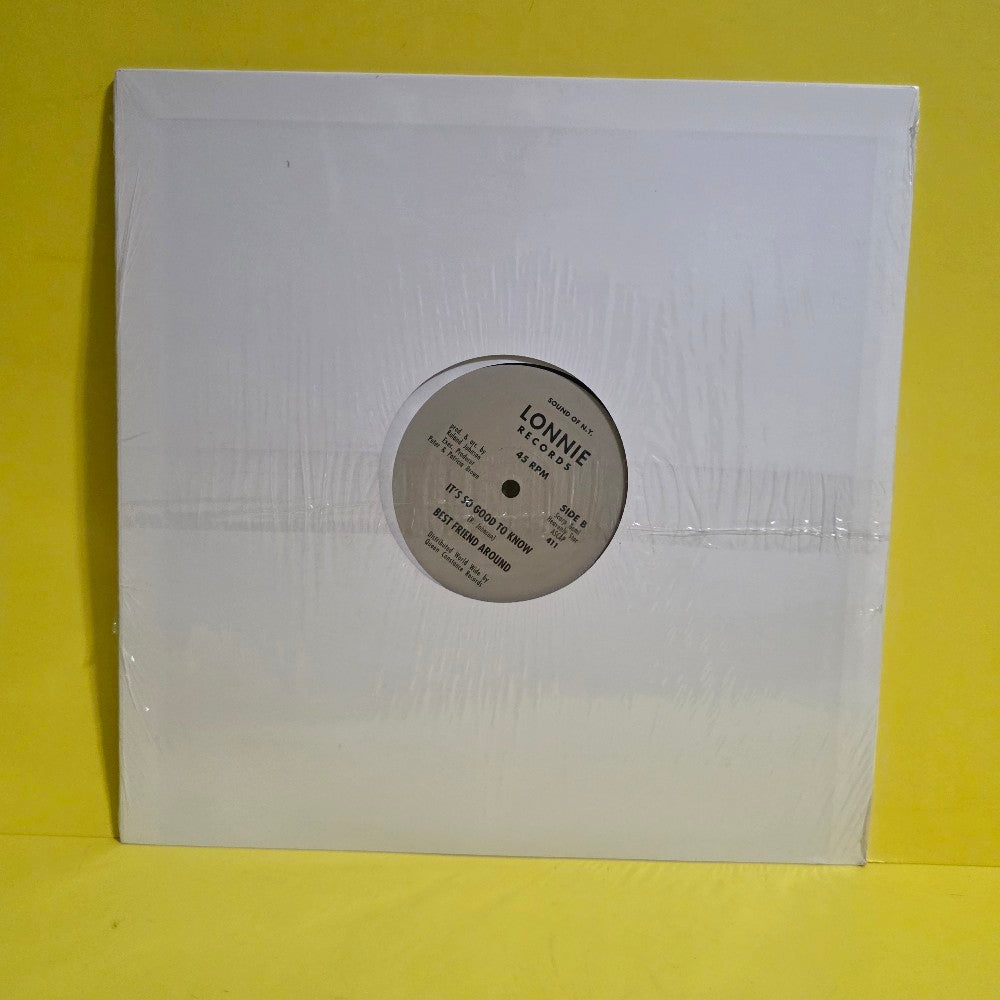 Best Friend Around  - It's So Good To Know  - 2005 - 411 - New - Sealed - Vinyl