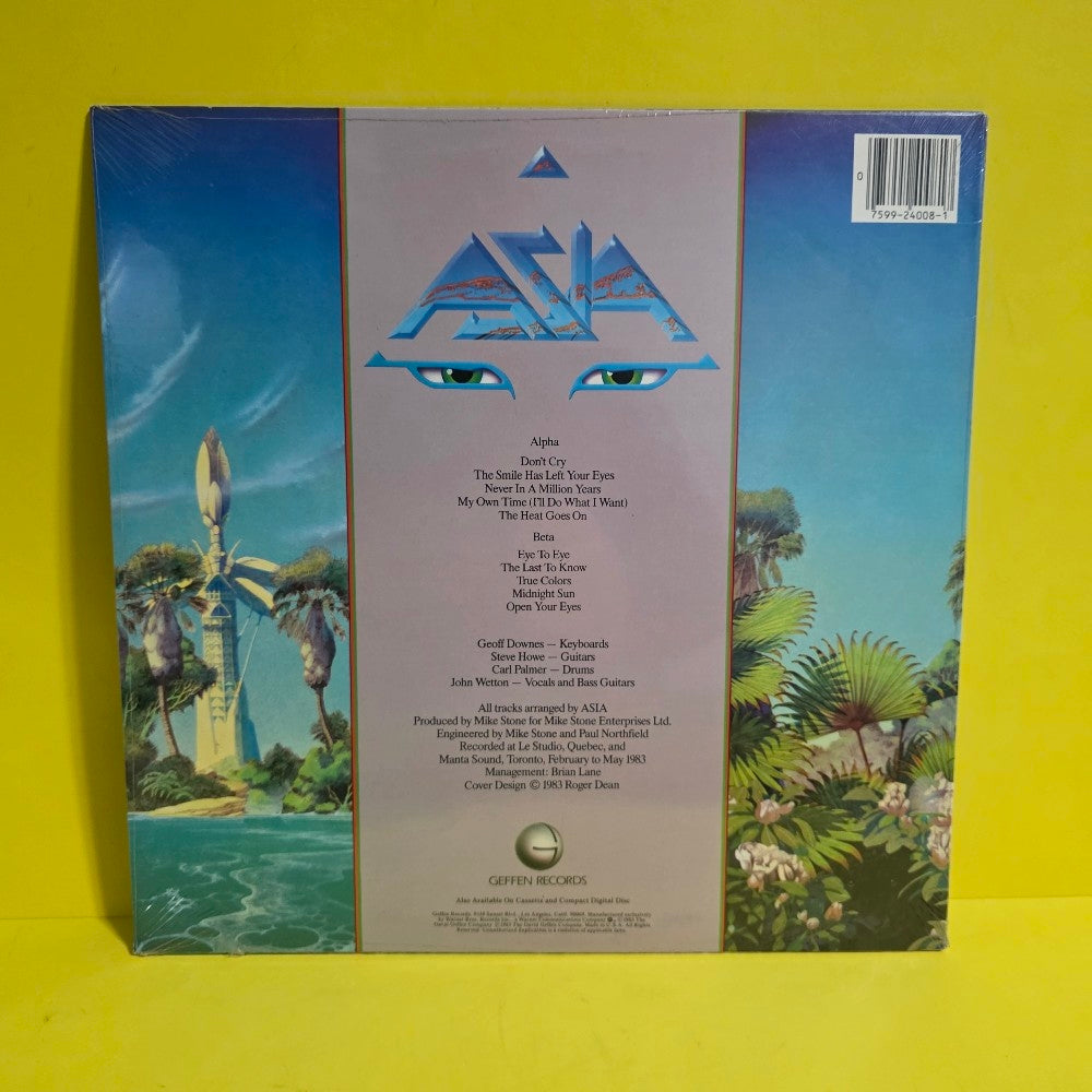 Asia  - Alpha - 1983 - GHS 4008 - New - Sealed - Vinyl