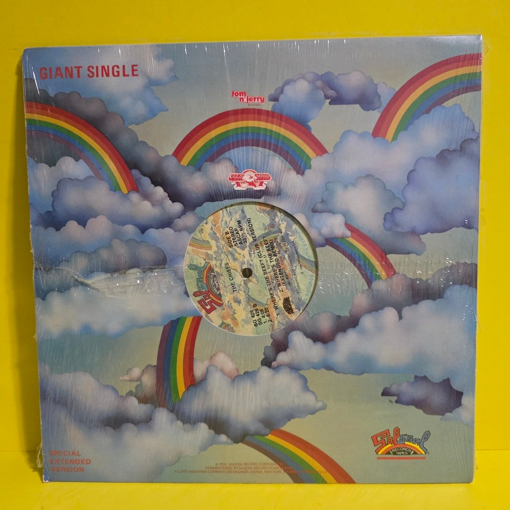 The Chiefs - Where's The Beff? - 1984 - SG 426 - New - Sealed - Vinyl