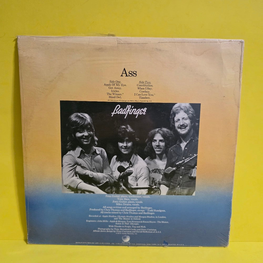 Badfinger  - Ass - 1973 - SW-3411 - New - Sealed - Vinyl