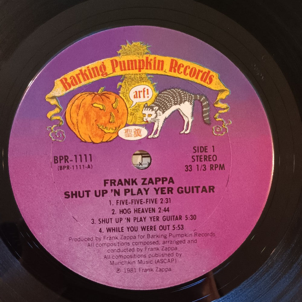 Frank Zappa - 3 LP Lot OG Shut Up N Play Yer Guitar / Some More / Return Of - 1981 - BPR 1111 1112 1113 - Used - VG++ - Vinyl