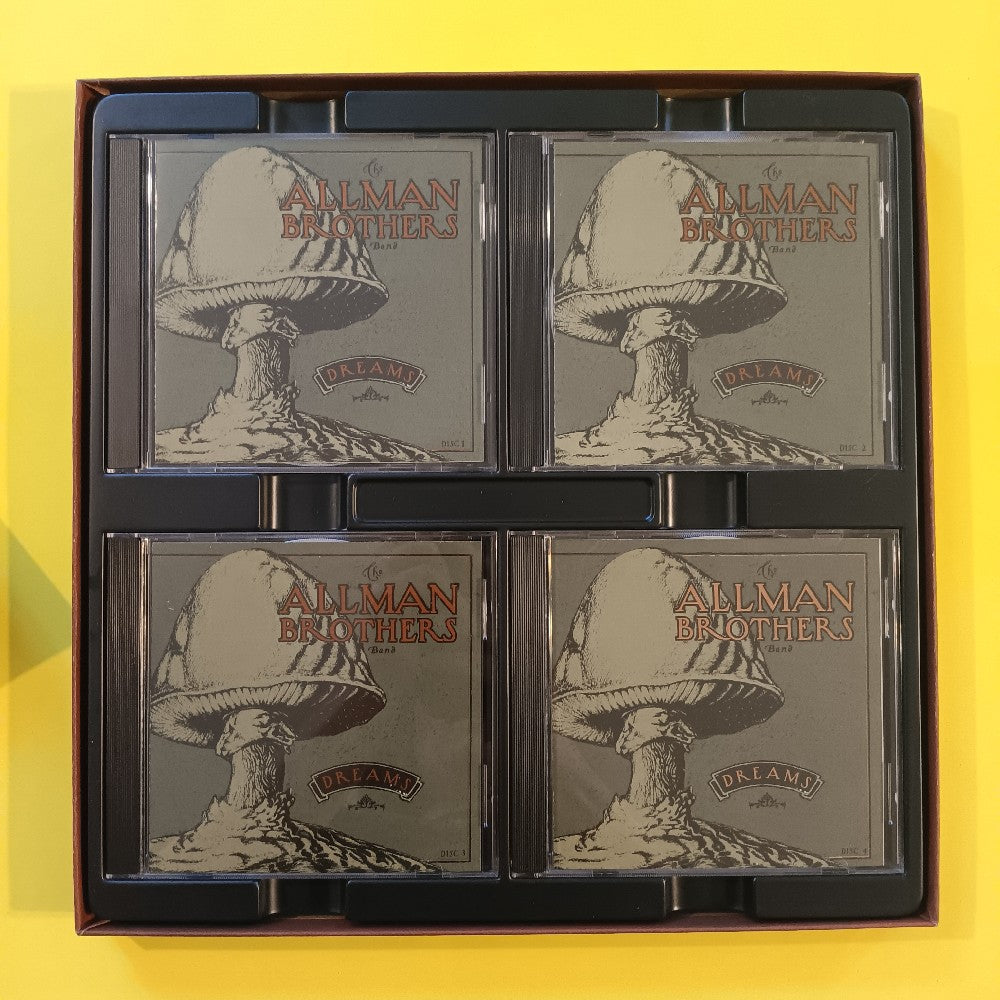 The Allman Brothers Band - Dreams 4 CD Box Set W. Book - 1989 - 839 417-2 - Used - EX - CDs