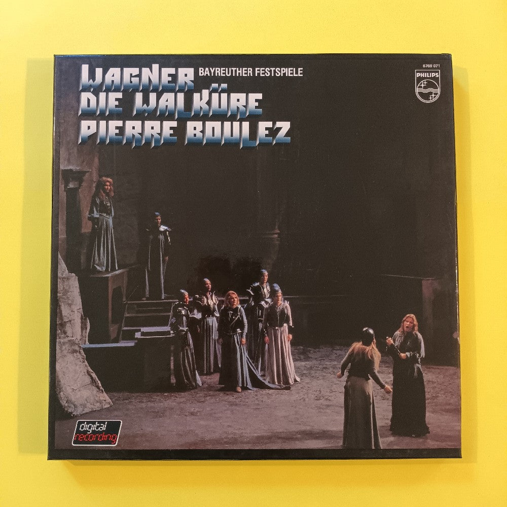 Pierre Boulez  - Wagner: Die Walkure 4 LP Box EU - 1981 - 6769 071 - Used - NM - Vinyl