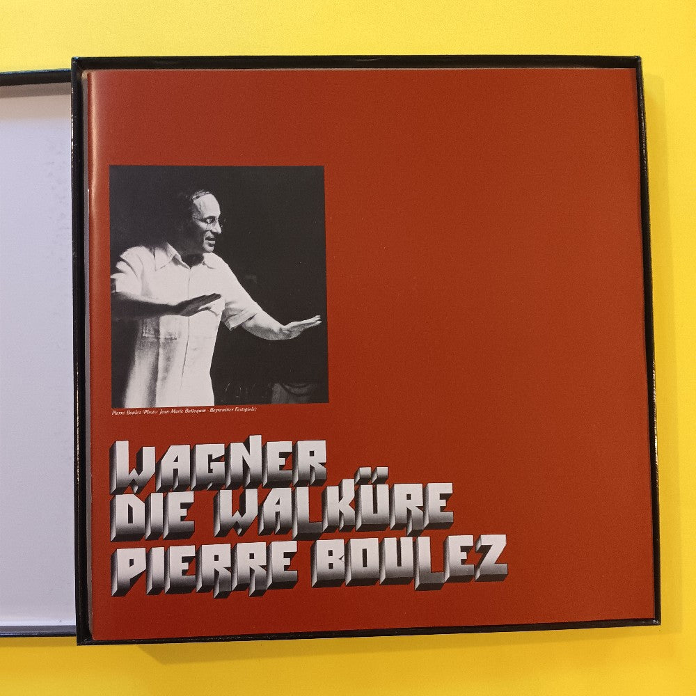 Pierre Boulez  - Wagner: Die Walkure 4 LP Box EU - 1981 - 6769 071 - Used - NM - Vinyl