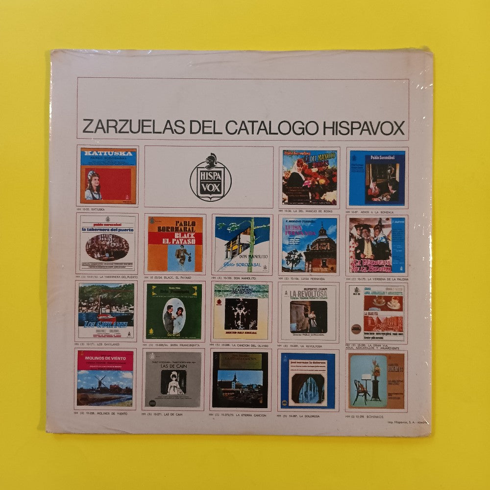 Teresa Tourne / Renato Cesari - Ruperto Chapi: La Revoltosa SPAIN - 1963 - HH 10-229 - New - Sealed - Vinyl