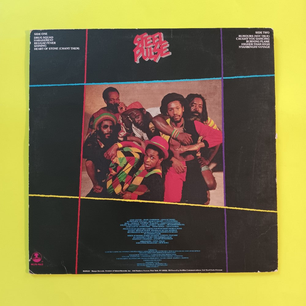 Steel Pulse - Reggae Fever - 1980 - MLPS 9613 - Used - VG++ - Vinyl