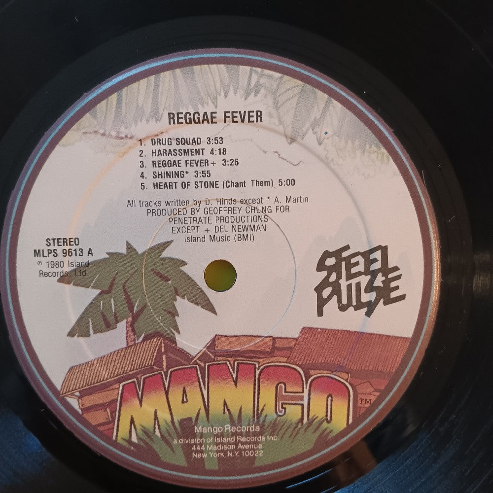 Steel Pulse - Reggae Fever - 1980 - MLPS 9613 - Used - VG++ - Vinyl