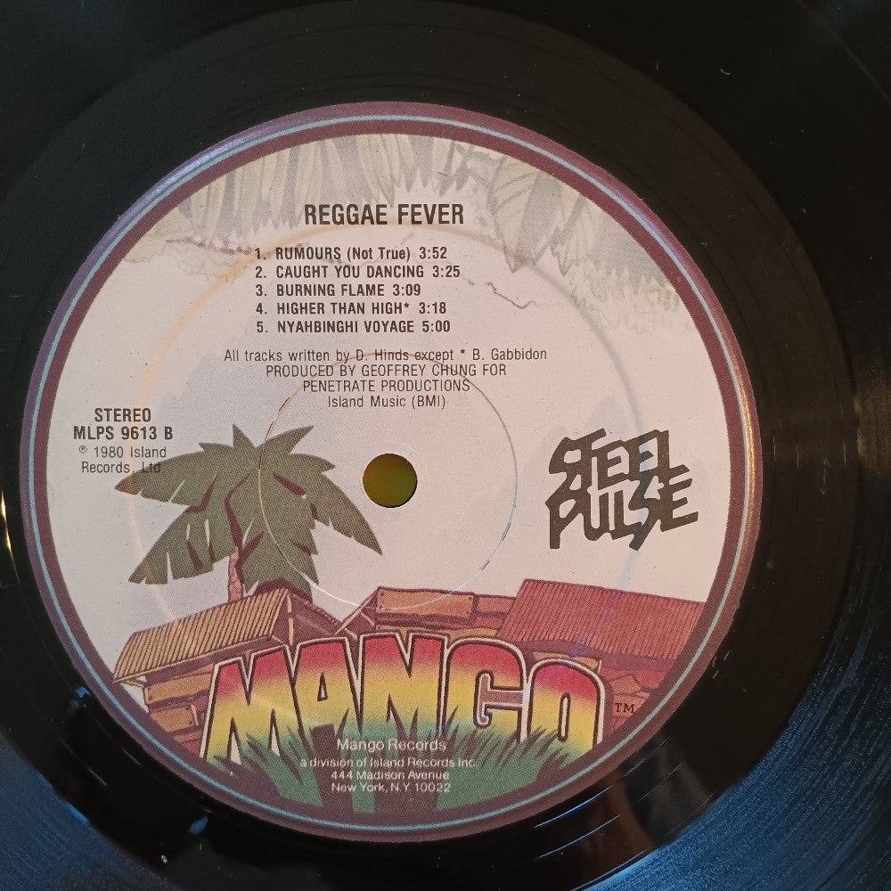 Steel Pulse - Reggae Fever - 1980 - MLPS 9613 - Used - VG++ - Vinyl