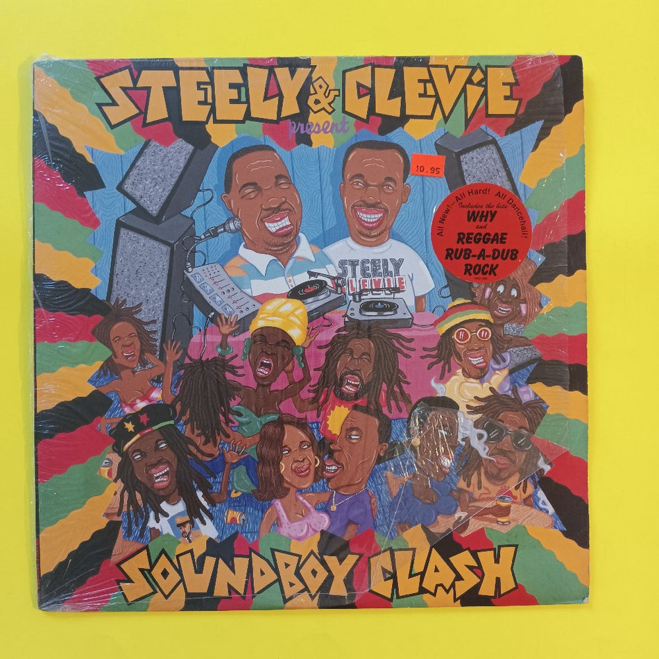 Various - Steely Clevie Present Soundboy Clash - 1991 - PRO-1292 - Used - VG++ - Vinyl