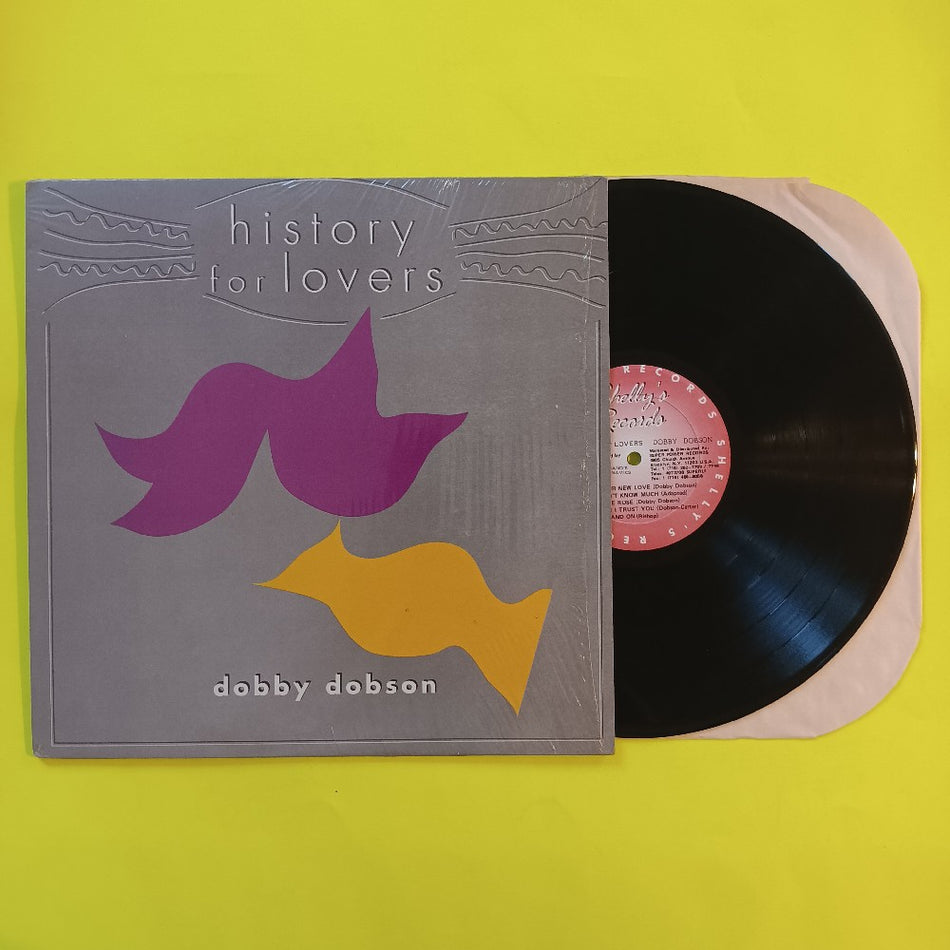 Dobby Dobson - History For Lovers SHRINK - 1990 - SRLP 01 - Used - VG++ - Vinyl