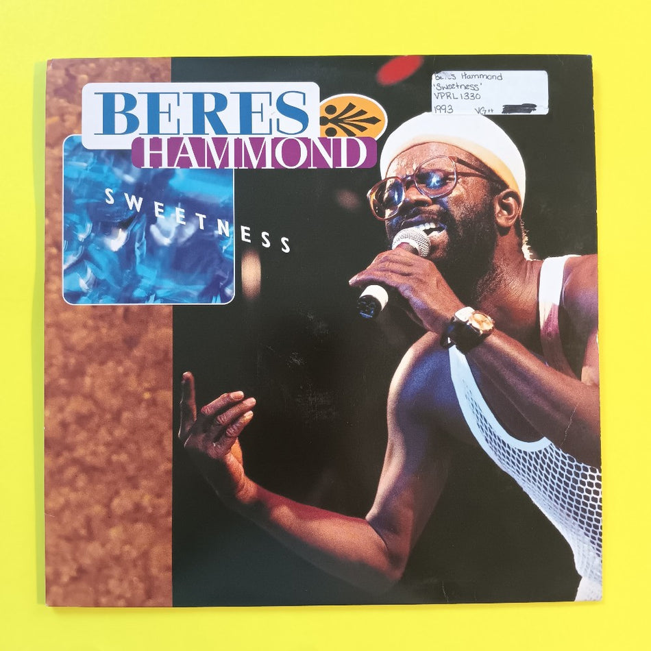 Beres Hammond - Sweetness - 1993 - VPRL 1330 - Used - VG++ - Vinyl