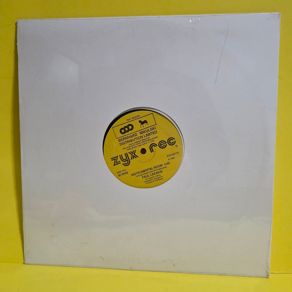 Paul Lekakis - Boom Boom ( Let's Go Back To My Room) - 1986 - ZYX 5571 - New - Sealed - Vinyl