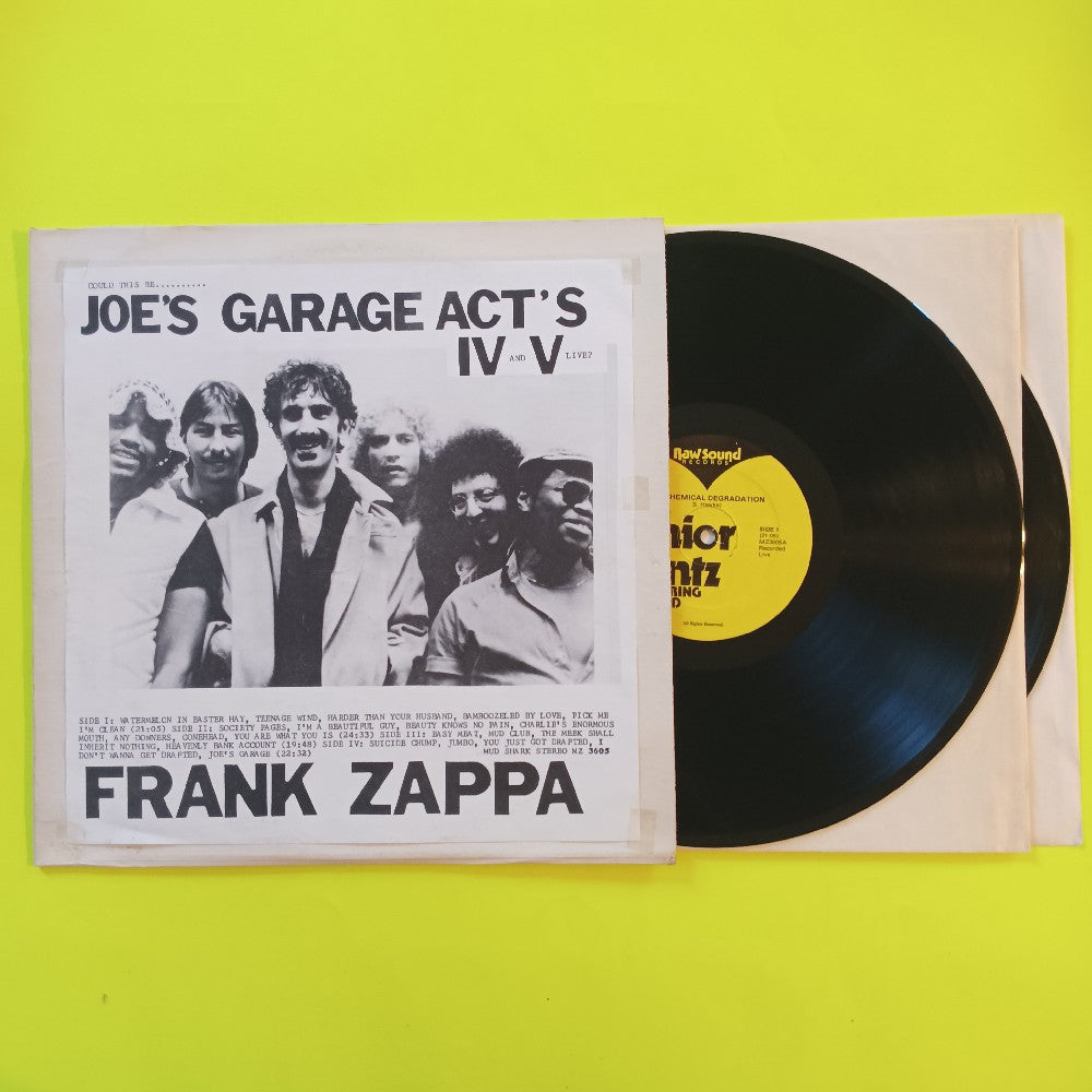 Frank Zappa - This Could Be... Joe's Garage Acts IV & V Live? - 1980 - MZ 3605 - Used - VG++ - Vinyl