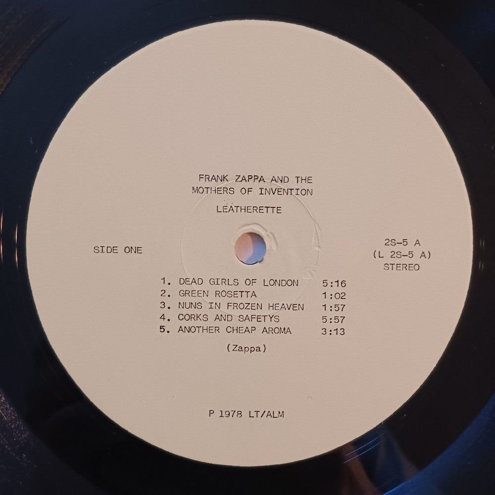 Frank Zappa - Leatherette 2LP - 1978 - 2S-5 - Used - VG++ - Vinyl